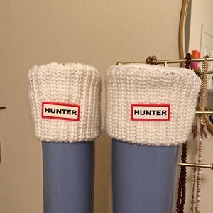 original half cardigan knitted cuff tall boot sock